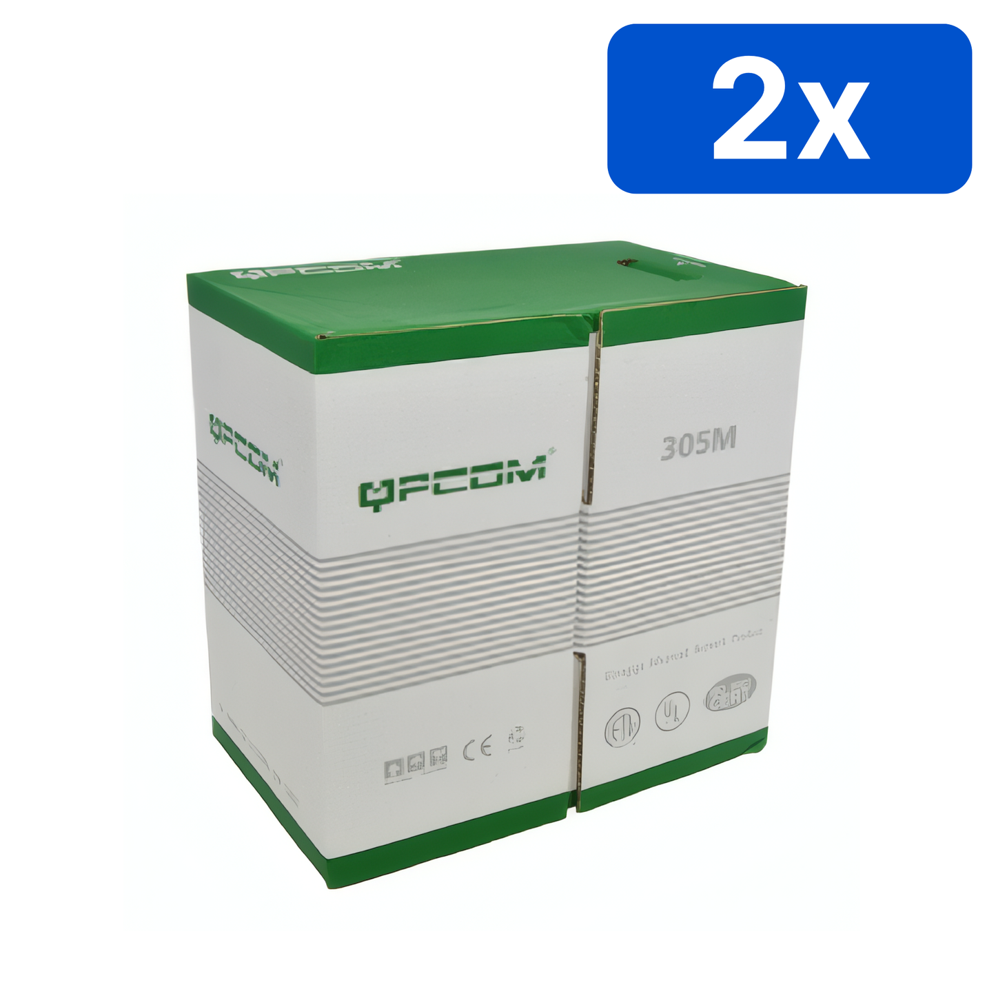 Cablu UTP CCA CAT5 8×0.5 mm Rolă 305 m – Bax 2 bucăți