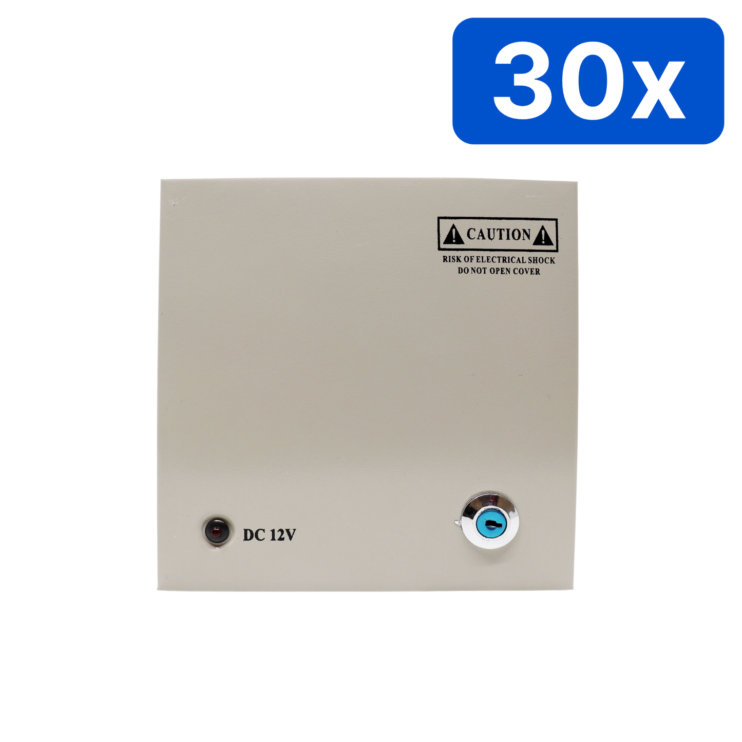 Sursă alimentare YDS 12V 5A în comutație, cutie metalică cu yală, 4 ieșiri partajate cu siguranțe fuzibile – Bax 30 bucăți