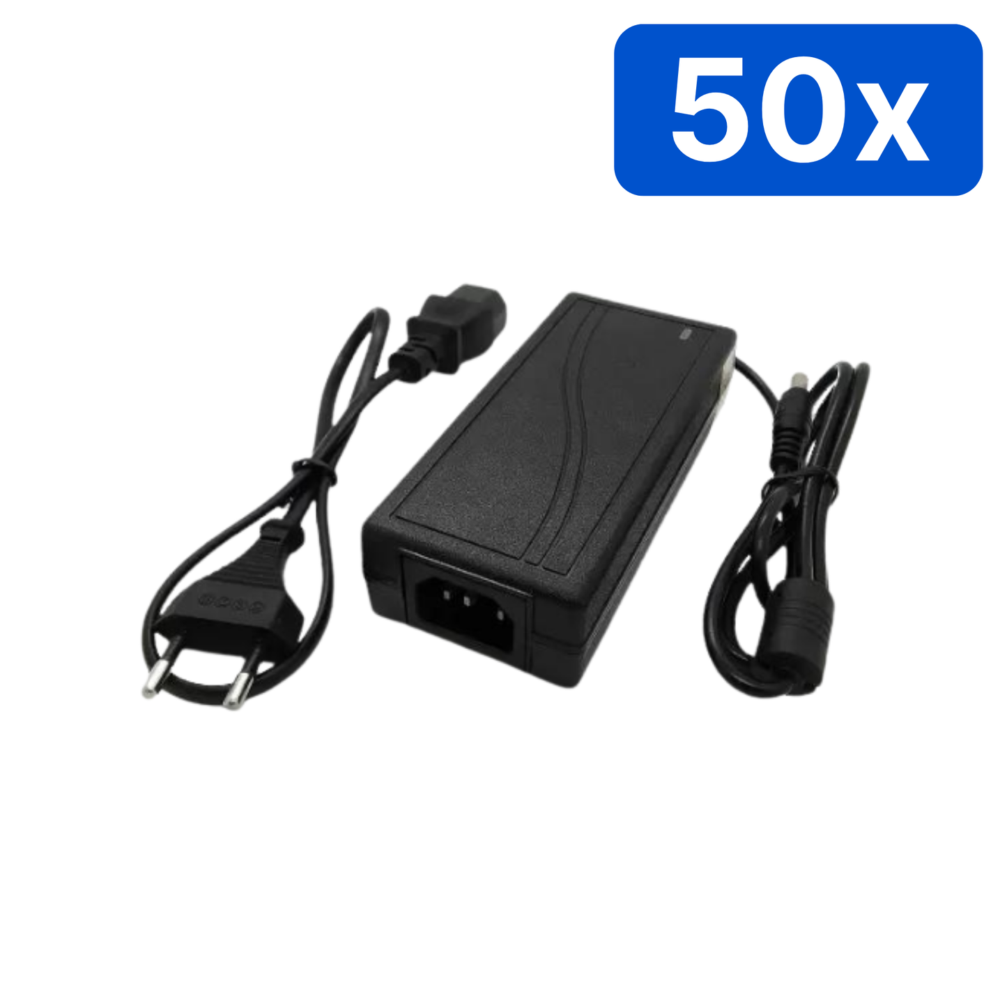 Sursă alimentare YDS 24V 2A cu fir, carcasă plastic, 48W, mufă 5.5×2.1 mm – Bax 50 bucăți