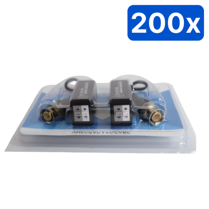 Set Video Balun protecție interferențe și descărcări electrice până în 8MP – Bax 200 bucăți