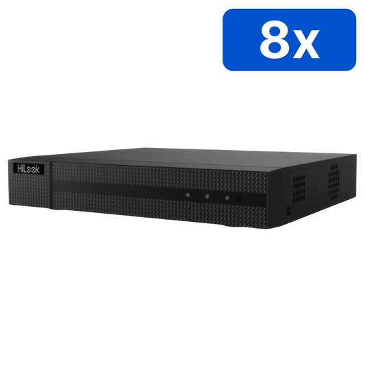 DVR 4 Canale Hikvision HiLook DVR-204G-K1(S), 2MP Lite, HDTVI, 4× Analog + 1 IP, Suport HDD până la 4TB – Bax 8 bucăți