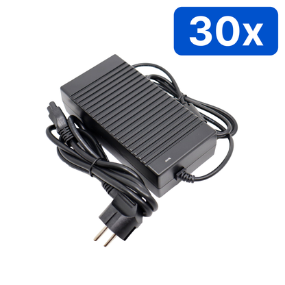 Sursă Alimentare YDS 12V 8A cu fir, carcasă plastic, mufă 5.5x2.5mm – Bax 30 bucăți