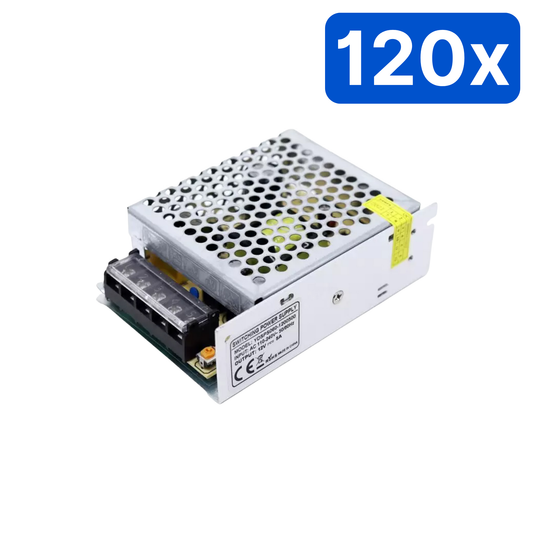 Sursă alimentare profesională YDS 12V 5A, comutație, carcasă metalică perforată, 60W – Bax 120 bucăți