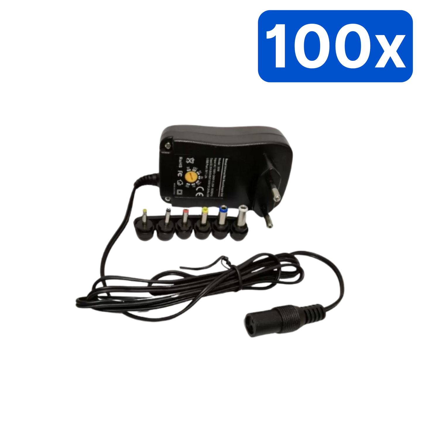 Sursa alimentare YDS cu ieșire comutabilă 3V–12V, 6 mufe, 30W – Bax 100 bucăți