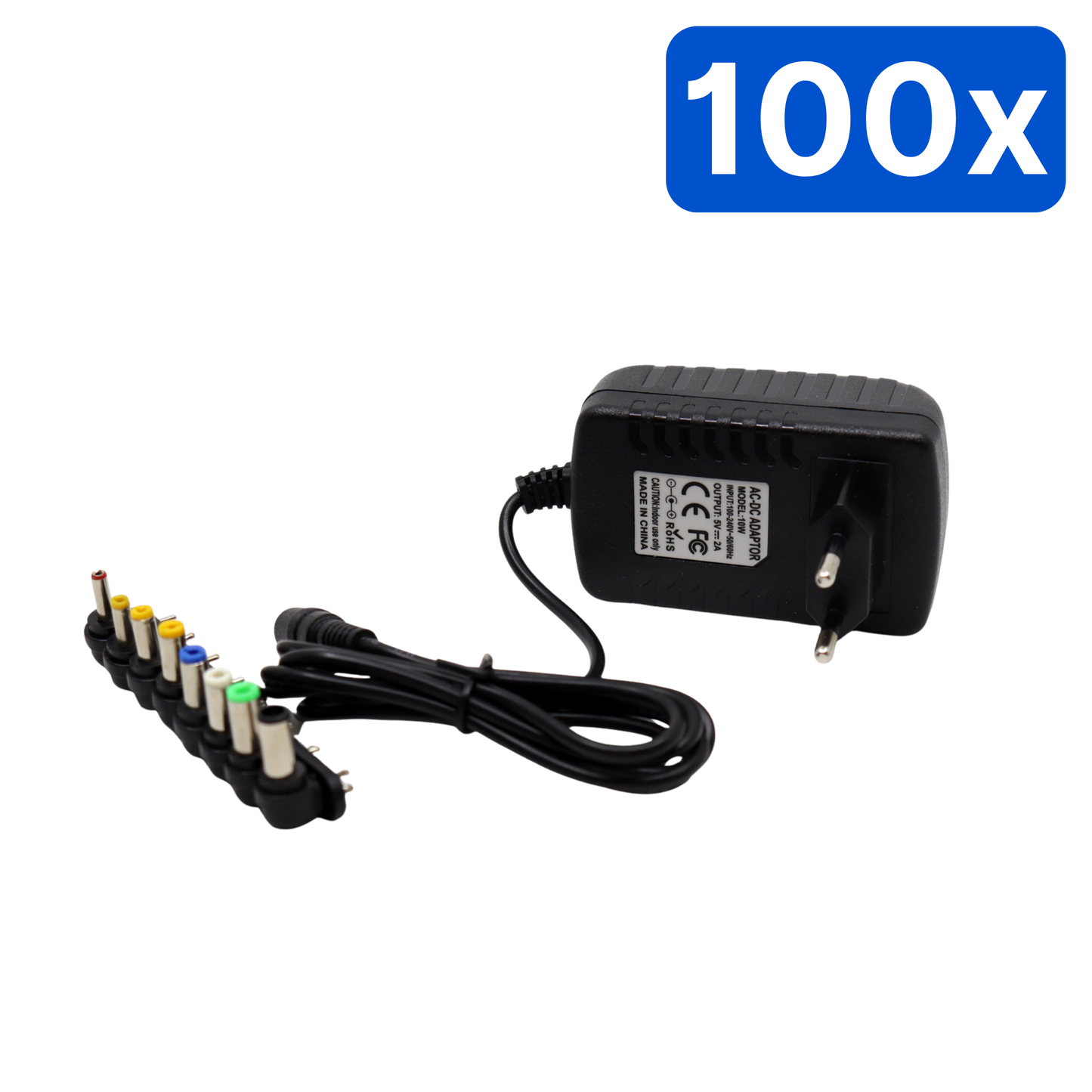 Sursa alimentare YDS 5V 2A cu 8 mufe interschimbabile, 10W – Bax 100 bucăți